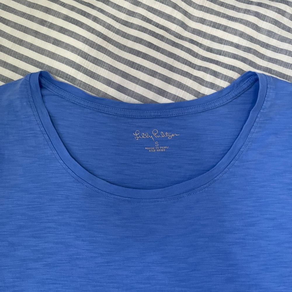Lilly Pulitzer Scoop Neck Etta sz Small - Picture 2 of 10